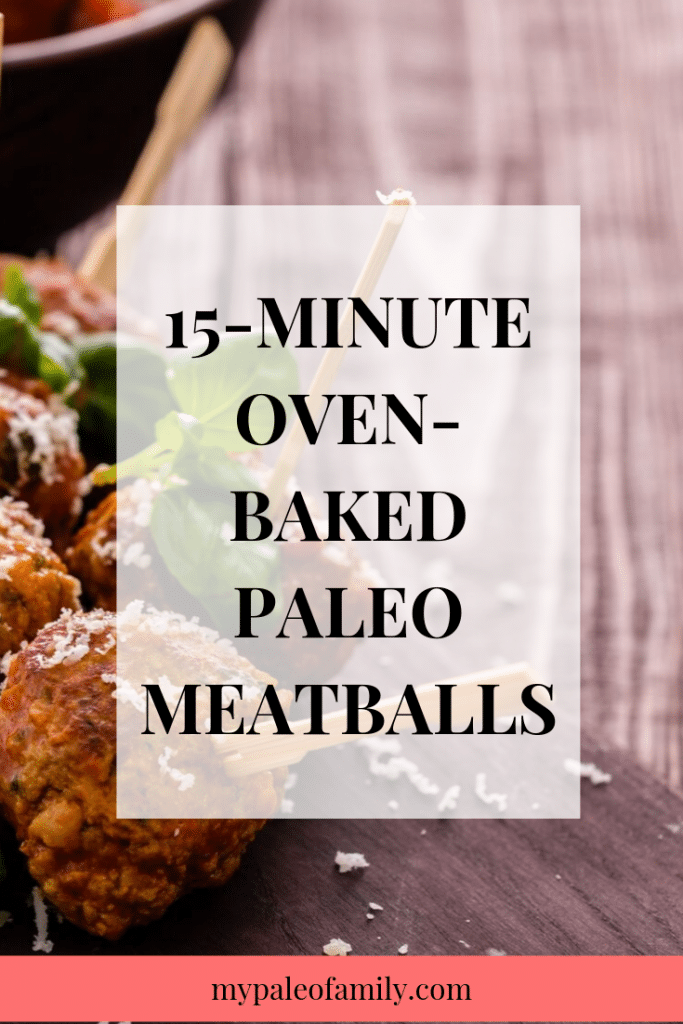 oven baked Paleo Meatballs